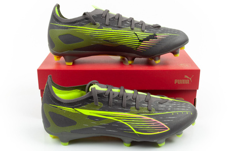 Puma Ultra 5 Match FG/AG buty piłkarskie korki piłka nożna lanki szare