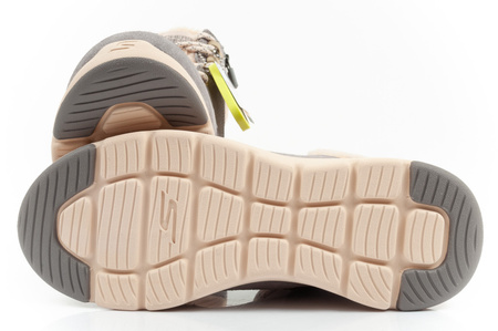 Buty zimowe damskie sportowe Skechers Glacial Ultra-Woodlands [16677/GRY]