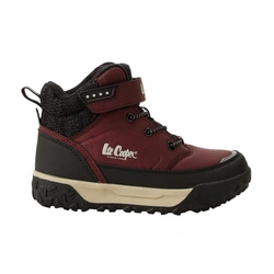 Lee Cooper buty sportowe trzewiki burgundowe za kostkę ocieplane
