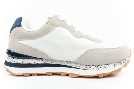 Lee Cooper Memory Foam buty sneakersy sportowe damskie białe wygodne