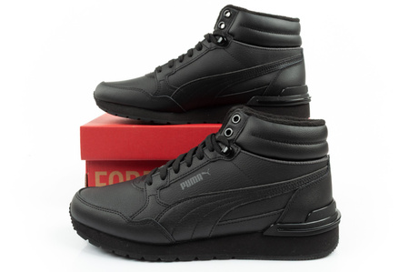Puma ST Runner v4 Mid buty sportowe męskie sneakersy za kostkę czarne