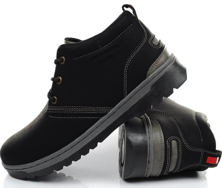 Buty zimowe PIERRE CARDIN [PC732 BLACK]