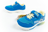 Leomil Sonic buty sportowe dziecięce sneakersy lekkie na rzep LED niebieskie