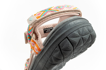 Lee Cooper buty damskie sandały na rzepy na lato kolorowe lekkie