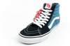 Vans Sk8-Hi buty sportowe damskie trampki skóra modne niebieskie