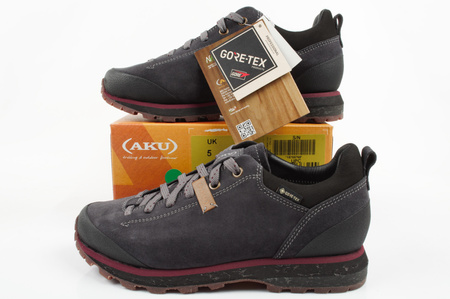 Aku Bellamont Gore-tex buty trekkingowe damskie wytrzymałe turystyczne szare