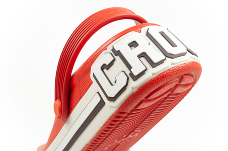 Crocs Off Court klapki sandały chodaki czerwone lekkie wygodne modne
