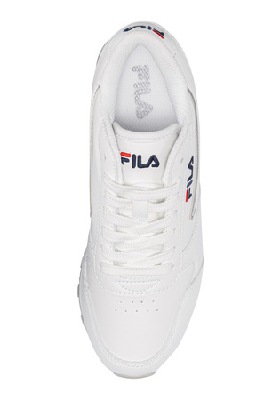 Fila Orbit Low buty sportowe damskie sneakersy modne wygodne lekkie białe szare