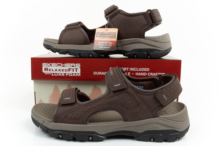 Skechers Tresmen-Garo buty sandały męskie sportowe wygodne brązowe