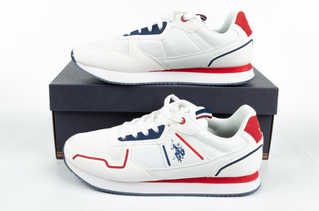 Buty sportowe sneakersy U.S. Polo ASSN NOBIL004-WHI 