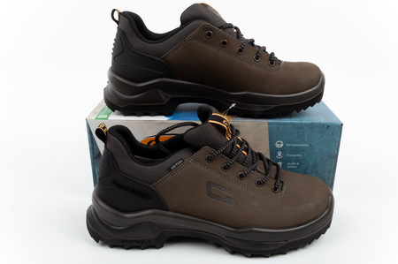 Grisport buty męskie trekkingowe 480T Verde Scuro skórzane Gritex outdoor