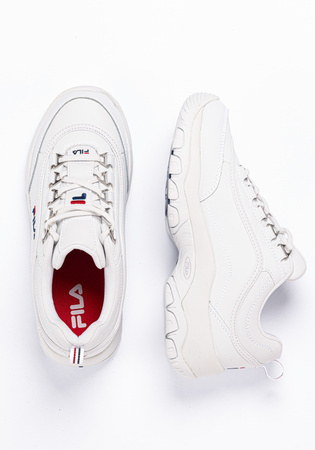 Fila Strada Low buty sportowe damskie sneakersy białe modne wygodne lekkie
