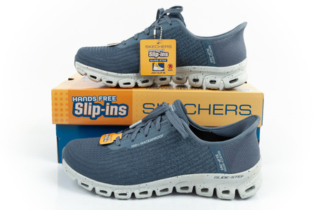 Buty sportowe damskie Skechers Glide-Step wodoodporne [104571/SLT] Slip-ins
