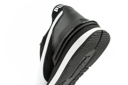 Puma ST Runner v4 buty sportowe sneakersy męskie czarne skóra modne