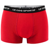 Le Coq Sportif bokserki majtki męskie 3PAK czerwone szare granatowe