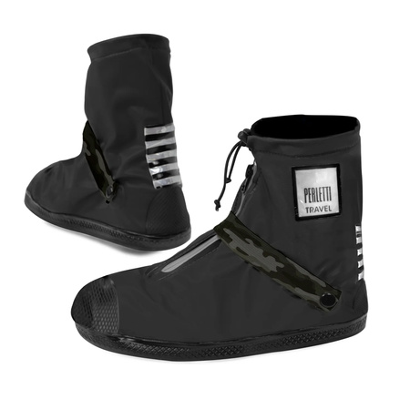 Perletti ochraniacze na buty wodoodporne czarne niskie r.L