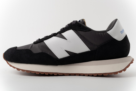 New Balance buty sportowe męskie sneakersy 237 czarne skórzane