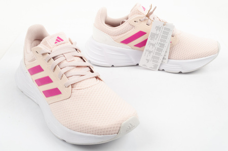 Adidas buty damskie sportowe Galaxy 6 W do biegania wygodne lekkie jasnoróżowe