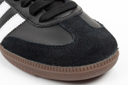Adidas buty sportowe sneakersy Samba OG modne skórzane czarne