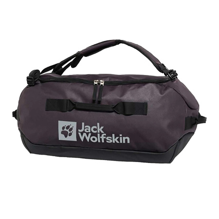 Jack Wolfskin torba podróżna sportowa All-In Duffle bordowa 45L treningowa