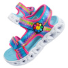 Buty sandały Skechers [302675L/MLT] LED